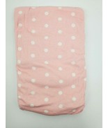 Grow Wild Baby Jersey Cotton Fitted Sheet Pink w Polka Dot Crib Toddler ... - $247.32 MXN