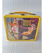 Vintage 1982 Ronald McDonald Sheriff of Cactus Canyon Metal Lunchbox &amp; T... - $49.49