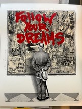 Mr.Brainwash Street Connoisseur Follow il Tuo Dreams Serigrafia Limitata Ed. - £2,089.30 GBP