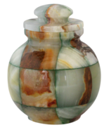 Small/Keepsake 15 Cubic Inch Triumph Onyx Green Marble Cremation Urn for... - $3,274.94 MXN