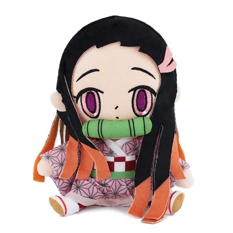 20cm Demon Slayer Plush Doll Devil Nezuko Tanjirou Rengoku Kyoujurou Uzui - £20.64 GBP