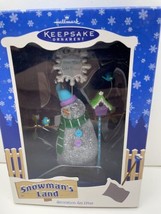Hallmark 30th Anniversary Collecting Memories Snowman Ornament  - $7.87