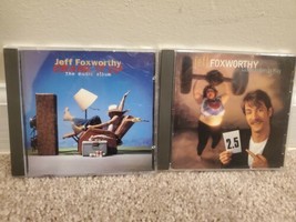 Lot of 2 Jeff Foxworthy CDs: Crank It Up, Games Rednecks Play - £6.95 GBP