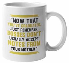 Make Your Mark Design Bosses Don&#39;t Accept Notes. Coffee &amp; Tea Mug for College St - £15.56 GBP+