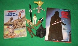 Star Wars Darth Vader Bradley Watch Yoda Luke Han Leia Figure Empire POP-UP Book - £40.84 GBP