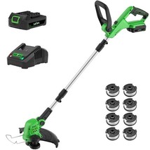 SOYUS Weed Wacker Cordless, 12 Inch String Trimmer with Battery and Char... - $6,619.32 MXN