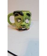 Green Zombie Brain Thinkgeek Halloween Coffee Tea Ceramic Mug 16 oz  - £11.94 GBP