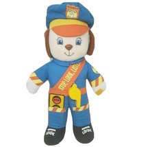 Vintage 1987 Amtoy Teach & Play Officer Play Safe Stuffed Animal Plush Toy Doll - £29.61 GBP