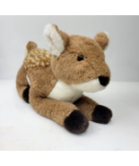 Vintage IKEA Deer Fawn Plush Brown White Spots Stuffed Animal S. Korea 21&quot; - $570.52 MXN