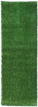 Sweethome Meadowland Collection Indoor and Outdoor Artificial Green Lawn Grass - £24.77 GBP