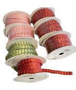 Stampin&#39; Up! Ribbon Pleated Satin 3/8&quot; Wide Retired Colors You Pick! NEW - $11.84 CAD+