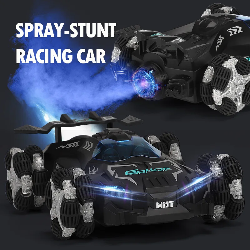 Rc Car Drift Spray Racing High Speed Music Lighting 2.4G Remote Control Children - £193.80 GBP
