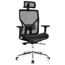 High-Back Mesh Executive Chair with Sliding Seat and Adjustable Lumbar Support - $5,222.74 MXN