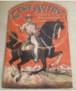 Vintage Merrill Publishing Large 1941 Gene Autry Cowboy Adventures To Co... - €12,80 EUR