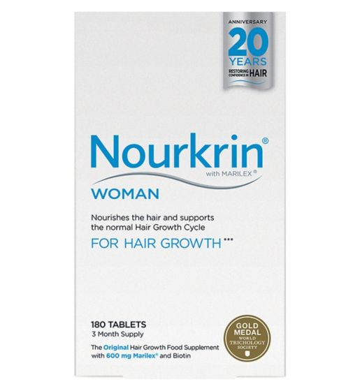 Nourkrin WOMAN 180s (3 month supply)