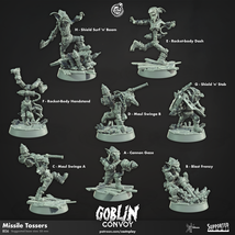 3D Printed Cast n Play Missile Tossers The Goblin Convoy 28mm 32mm D&amp;D - £7.92 GBP+