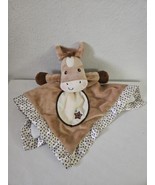 Douglas Baby Plush Pony Horse Lovey Satin Trim Stars Security Blanket Br... - £19.40 GBP