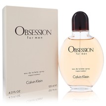 Obsession by Calvin Klein Eau De Toilette Spray 4 oz (Men) - £29.46 GBP