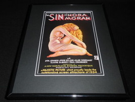 Sin of Nora Moran Framed 11x14 Poster Display Zita Johann - £27.69 GBP