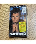Ransom VHS, 1997 Sealed Ron Howard film, Mel Gibson Gary Sinise Rene Russo - $6.16 CAD