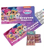 Shimmer Shine Mini Box of Crayons Party Favors Birthday Supplies 12 Per ... - $6.72 CAD