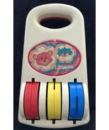 VINTAGE PLAYSKOOL MUSICAL TOY NO.42 ROLLER CHIMES Bear Kitty Childs Toy ... - £9.58 GBP