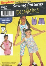 Girl&#39;s Casual Coordinates 2001 Simplicity Pattern 9607 Sizes 3,4,5,6 Uncut - £9.50 GBP
