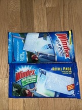 2 PACKS Windex Outdoor All In One Glass Cleaning Tool Refill Pads DISCON... - £46.24 GBP