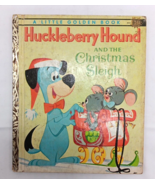 Little Golden Book Huckleberry Hound and the Christmas Sleigh 1960 - $11.59