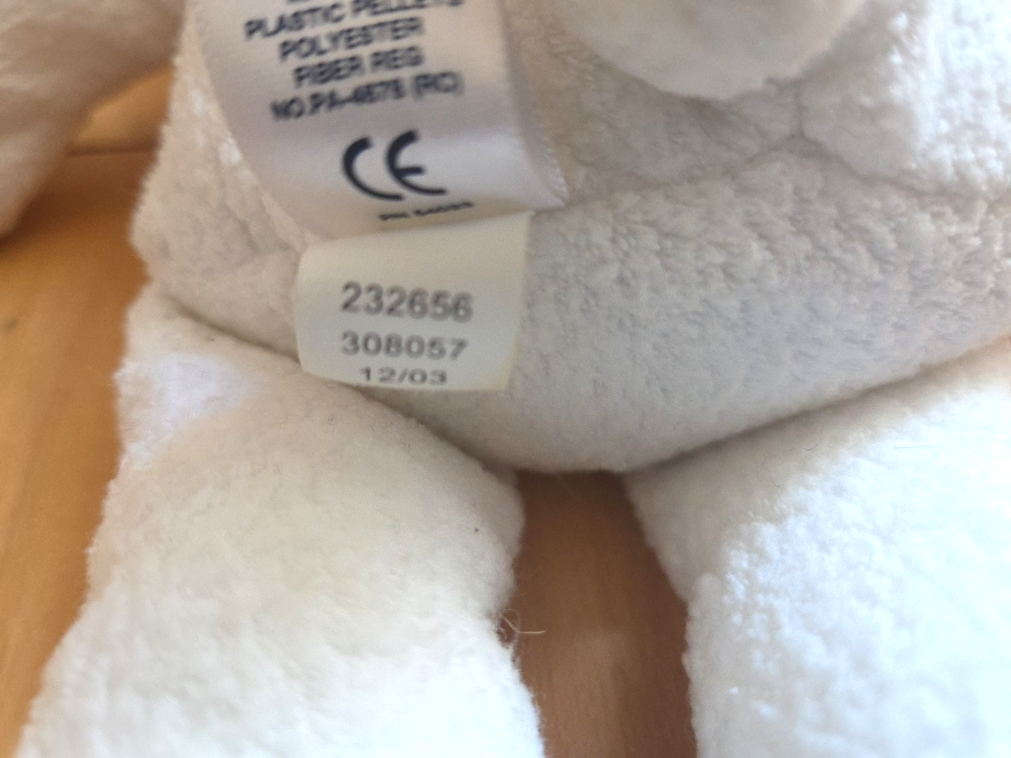 Baby Gap Hopper Blue Ear Stitched Plush Bunny Rabbit Pink Nose Gray Eyes 2003 Item image 7