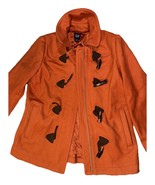 Y2K Orange Gap Pea Coat Womens M Wool Winter Coat Classic - €10,21 EUR