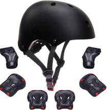 Kids Bike Helmet Sports Protective Gear Set with Knee Elbow Pads Wrist G... - $25.99