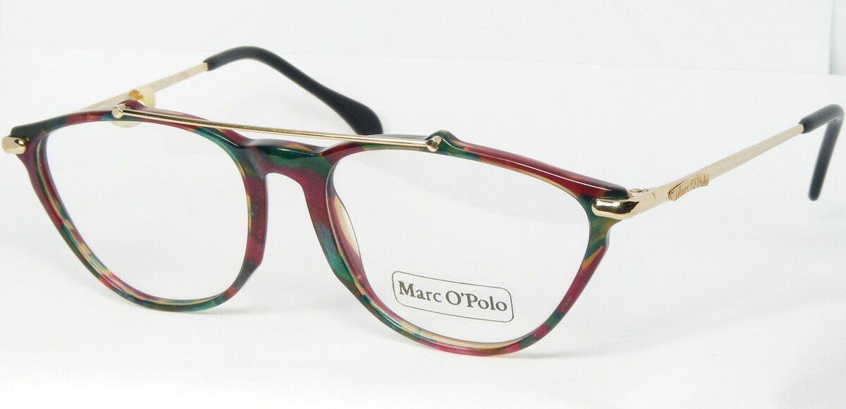Vintage Marc O&#39;Polo Von METZLER Mod 108 296 MULTIFARBIGE BRILLE 54-18-135mm - $65.93