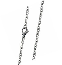 Stainless Steel Rolo Cable Chain Necklace for - £41.04 GBP