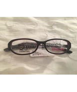 Barbie Kid Tuff Eyeglasses Frames Y LOVE #550663922 Black/Burgundy  - £35.27 GBP