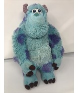 Disney Pixar Monsters Inc Sully Sullivan Plush 14&quot; Blue Stuffed Plush Mo... - $517.14 MXN