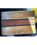 Antique Vintage Button Box Accordion Hohner - $4,396.19 MXN