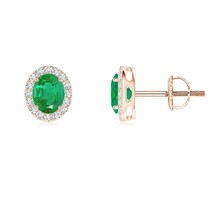 Authenticity Guarantee

ANGARA Natural 0.76 Ct Oval Emerald Studs with Diamon... - £724.03 GBP