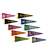 Set of 10 SWAC HBCU Conference Schools - Wool Felt Pennants - $189.90