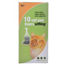 Van Ness PureNess Sifting Cat Pan Liners Extra Giant 60 count (6 x 10 ct... - £67.65 GBP