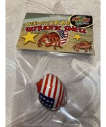 Zoo Med Hermit Crab Patriotic Shell Home Grow Red White Blue Cage Decora... - $9.44 CAD