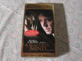 VHS   A Beautiful Mind   Russell Crowe   2002    New   Sealed - £8.38 GBP
