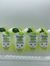 (4) Simple Hydrating Light Moisturizer Squeeze Me Pouches 1.69oz Travel Lotion - £11.84 GBP