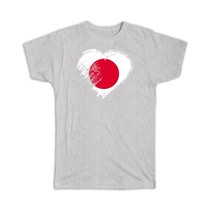 Japanese Heart : Gift T-Shirt Japan Country Expat Flag Patriotic Flags National - £14.42 GBP