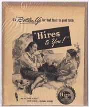 Vintage Print Ad Hires Root Beer Bottles Up Hires To You 1947 5 1/2&quot; x 7&quot; - £2.82 GBP