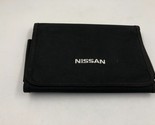 Nissan Owners Manual Case Only OEM I02B11024 - $31.49