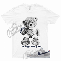 SMILE T Shirt to Match Dunk Low White Grey Navy Aqua Red Mini Georgetown 3 - £18.05 GBP+