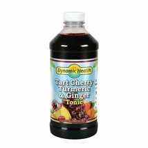 Dynamic Health Tart Cherry Juice Tonic with Turmeric &amp; Ginger | Vegetarian an... - £28.58 GBP