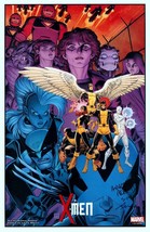 Arthur Adams &amp; Laura Martin SIGNED X-Men Art Print Wolverine Storm Jean Grey + - £30.18 GBP