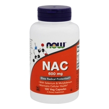 NOW Foods NAC N-Acetyl Cysteine 600 mg., 100 Vegetarian Capsules - £11.94 GBP